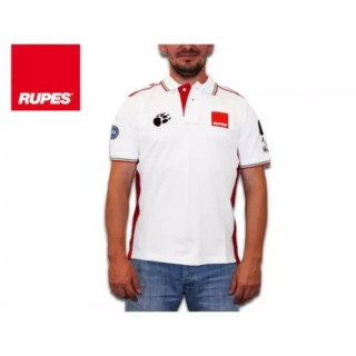 Tričko Polo bílé RUPES BigFoot Racing vel. XL