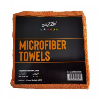 ZviZZer Microfiber Towels Orange 10 ks 40x40 cm