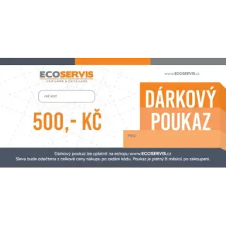DÁRKOVÝ POUKAZ 500,-KČ