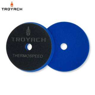 TROYACH Thermo Speed Pad Blue 160-150 mm Střední jednokrokový leštící kotouč