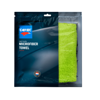 CARTEC Refinish GREEN Microfibre Buffing Towel 40x40 cm 5 ks Sada mikrovláken s vysokým chlupem